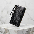 VISAGE - CROCODILE LEATHER WALLET