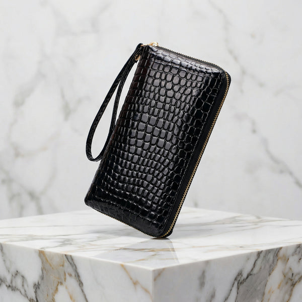 VISAGE - CROCODILE LEATHER WALLET