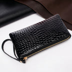 VISAGE - CROCODILE LEATHER WALLET